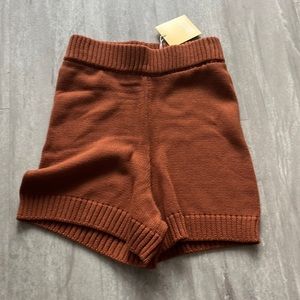 Charlie Holiday Blanche Knit Shorts BNWT